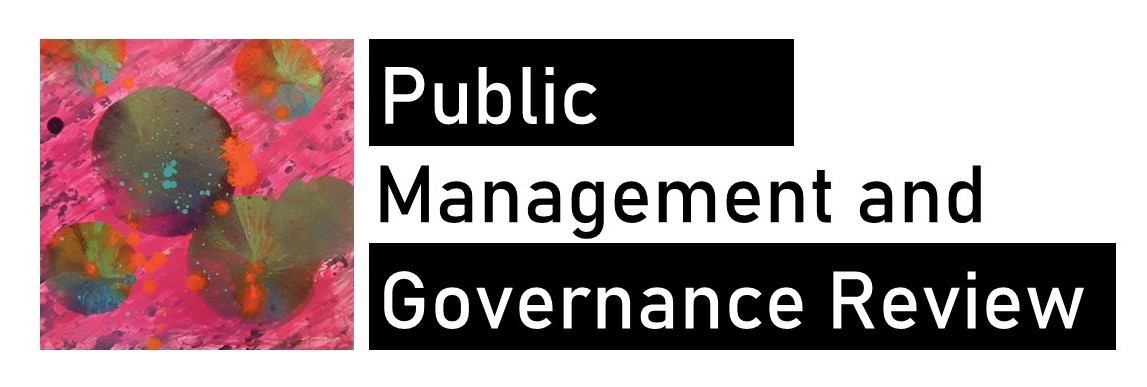 Logo Public Management and Governance Review (Painting by Lisa Sauberer)