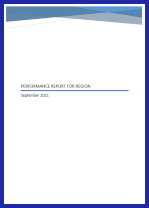Performance Report Titlepage